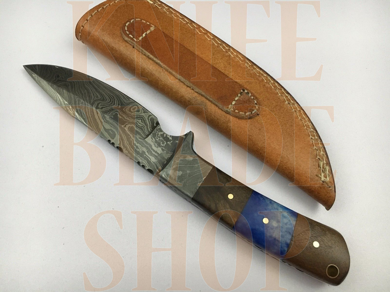 Damascus Hunting Knife