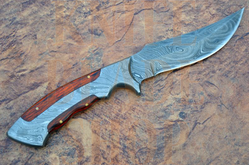 Damascus Hunting Knife
