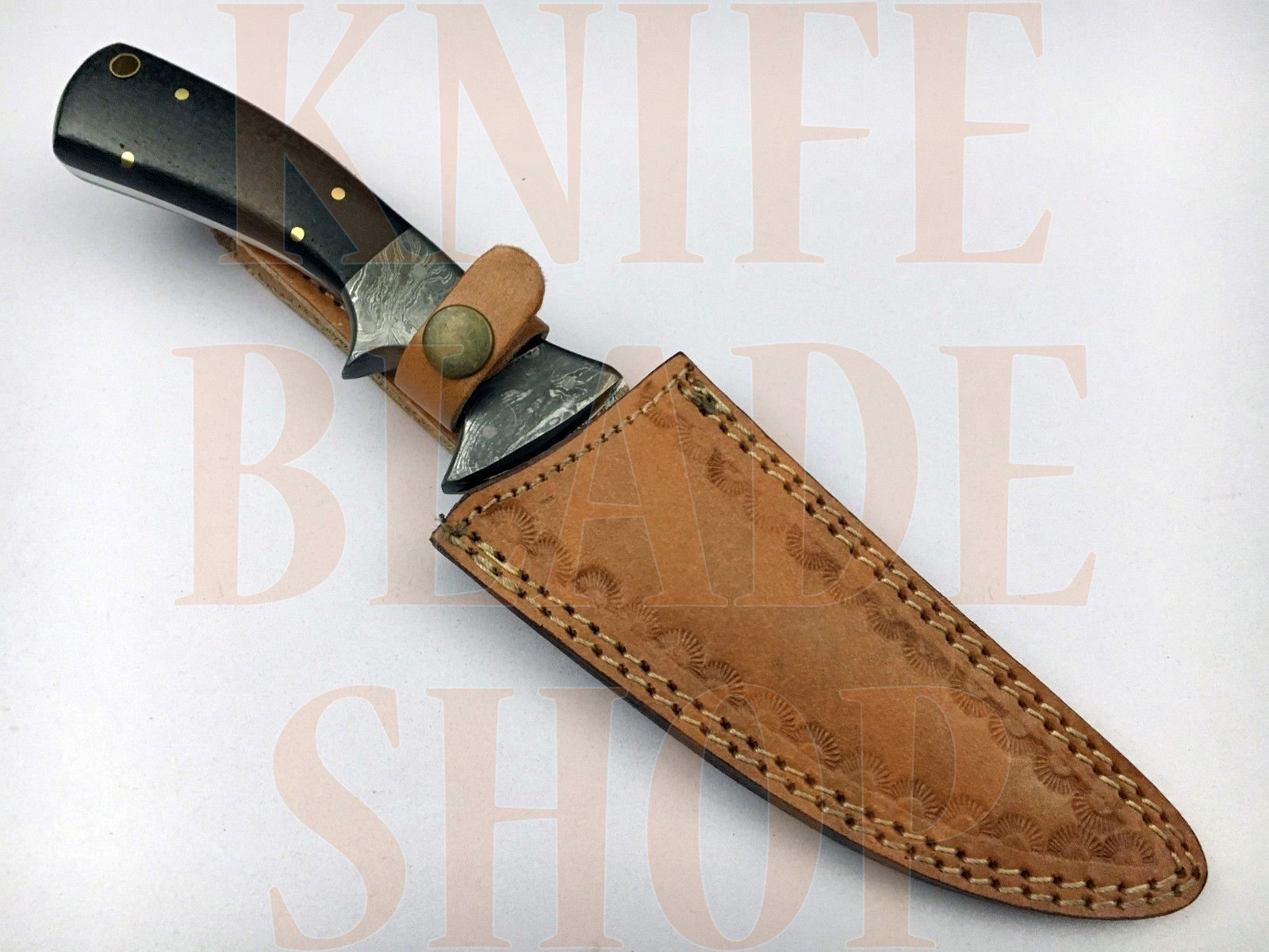 Damascus Hunting Knife