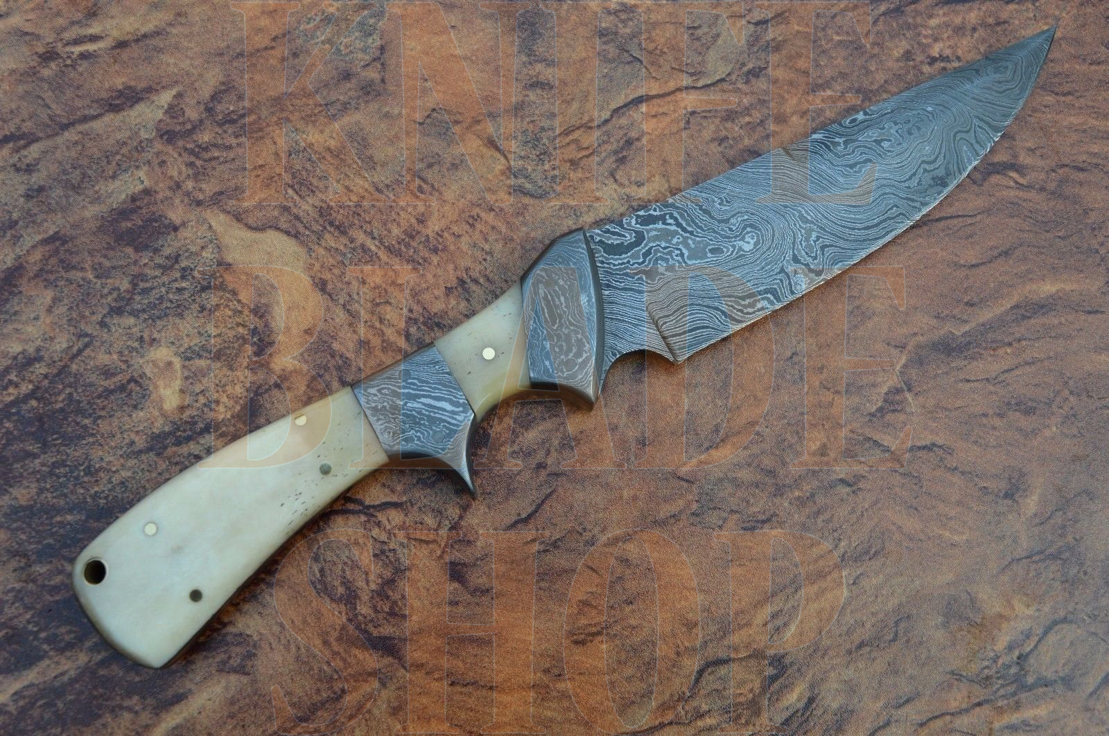 Damascus Hunting Knife