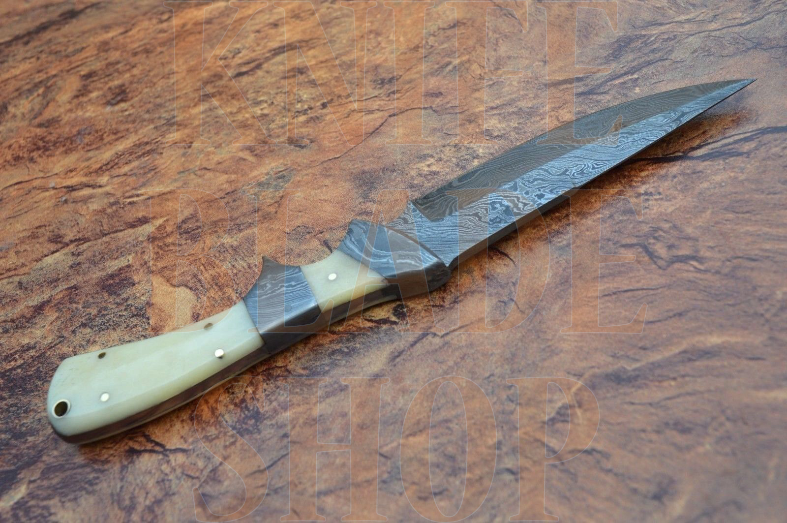 Damascus Hunting Knife