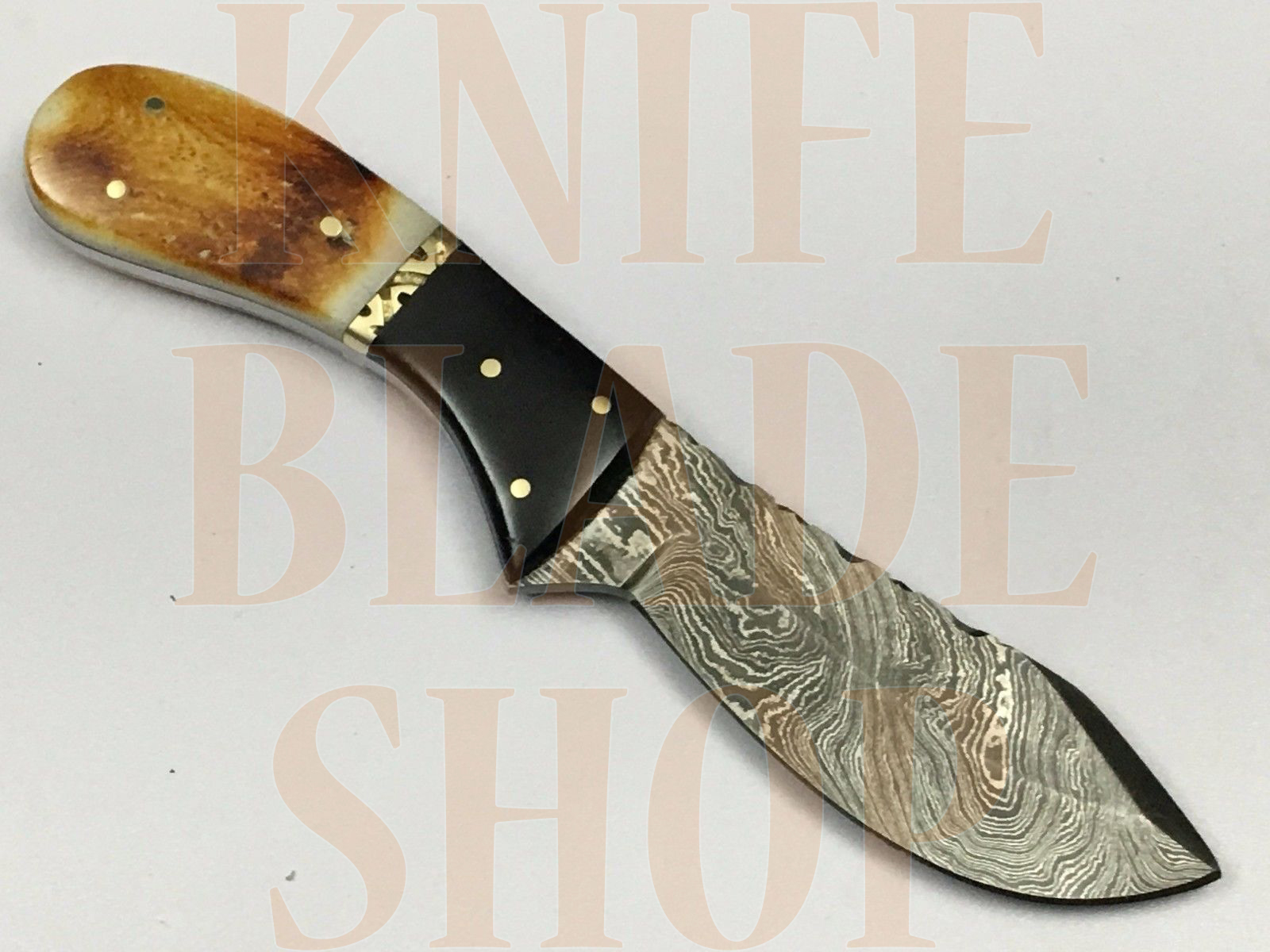 Damascus Hunting Knife