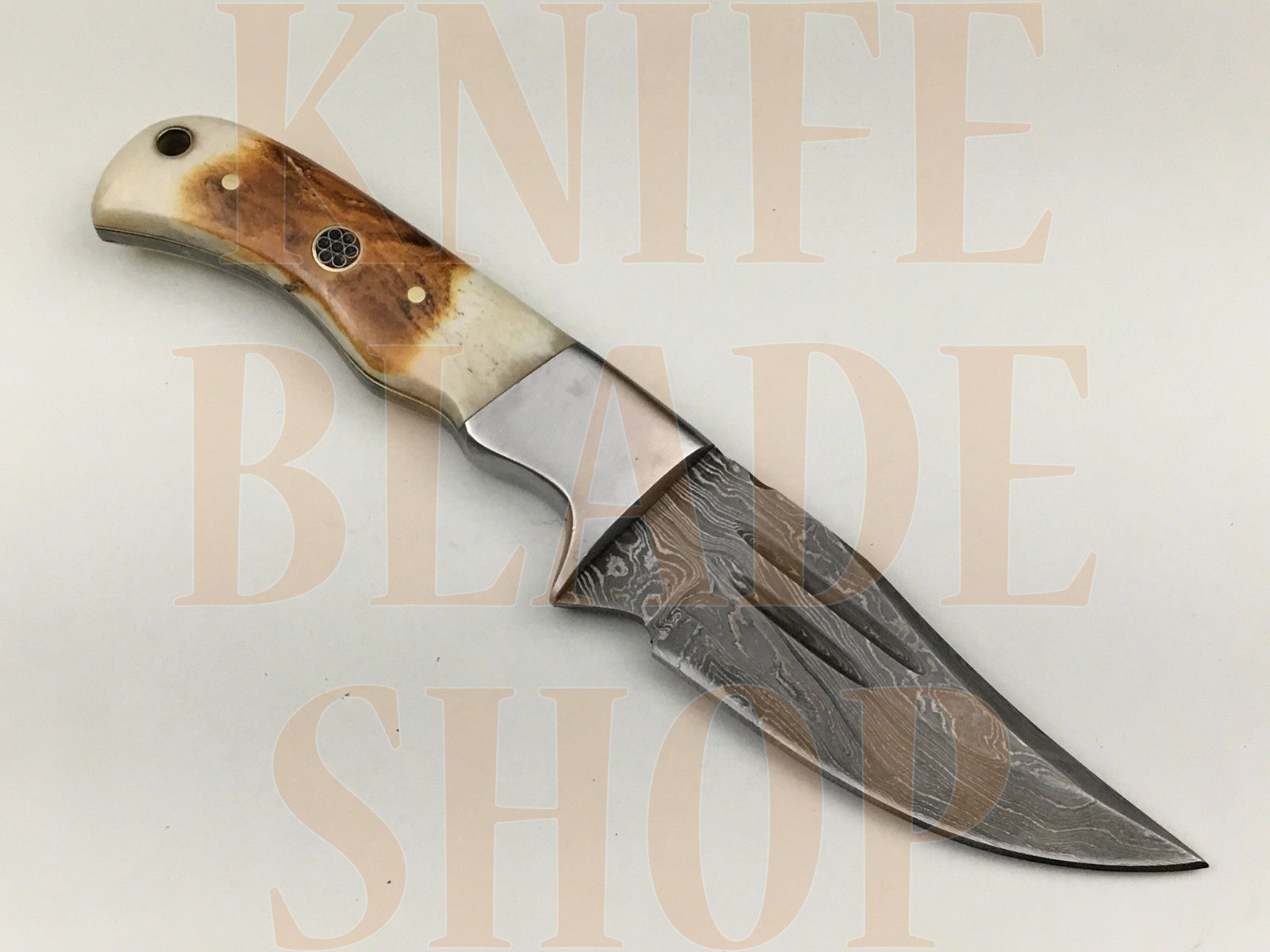 Damascus Hunting Knife