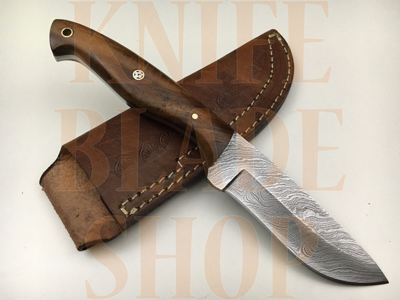 Damascus Hunting Knife