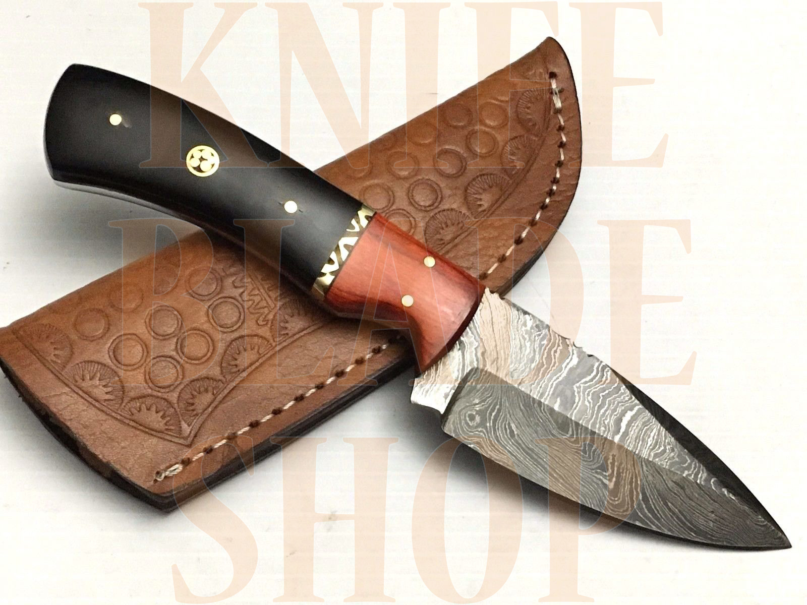 Damascus Hunting Knife