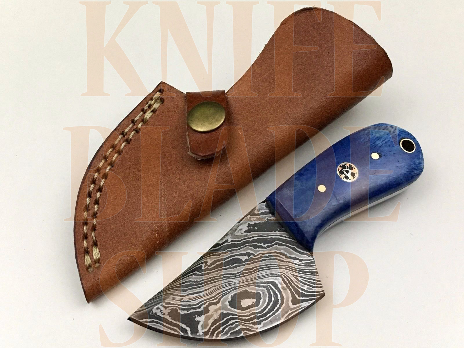 Damascus Hunting Knife
