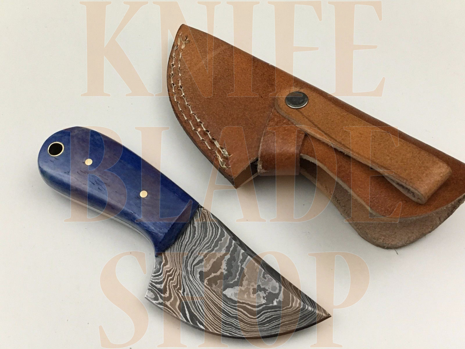 Damascus Hunting Knife
