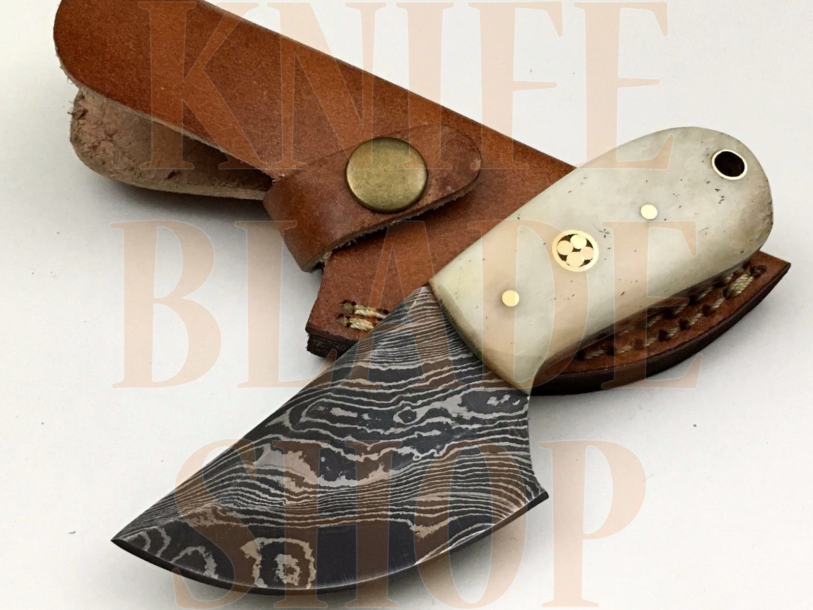 Damascus Hunting Knife