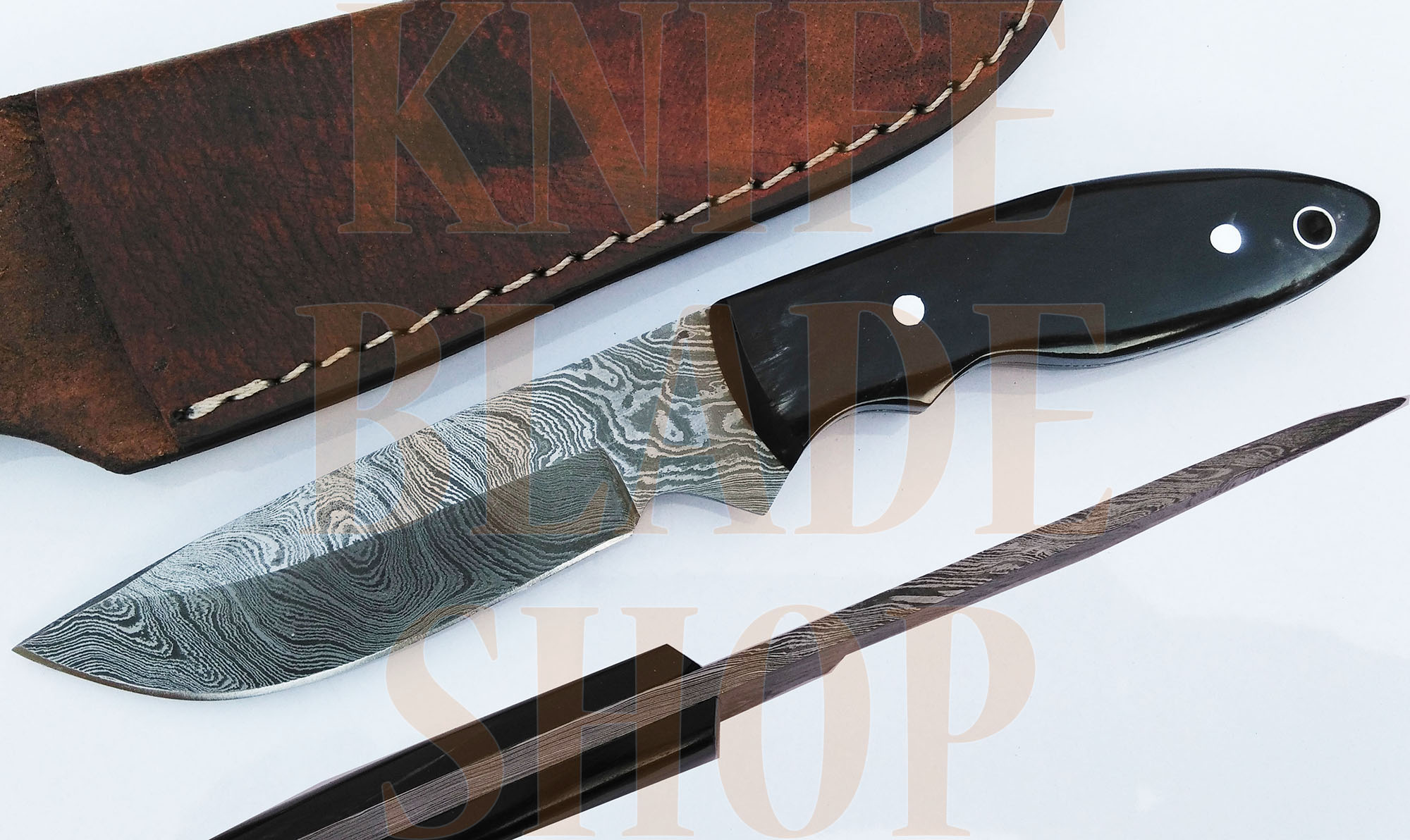 Damascus Hunting Knife