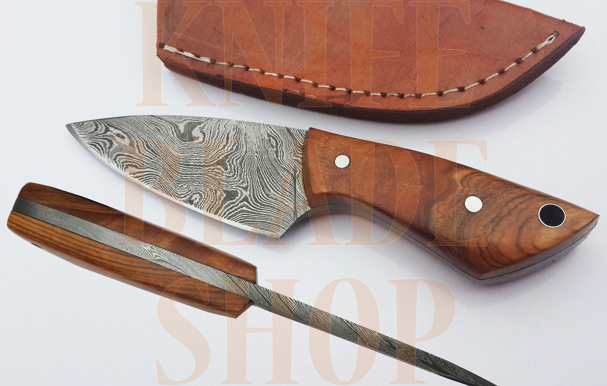 Damascus Hunting Knife