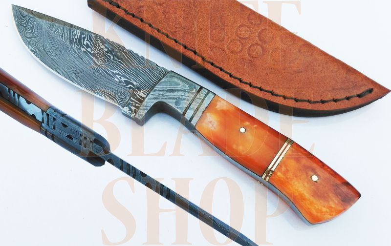 Damascus Hunting Knife