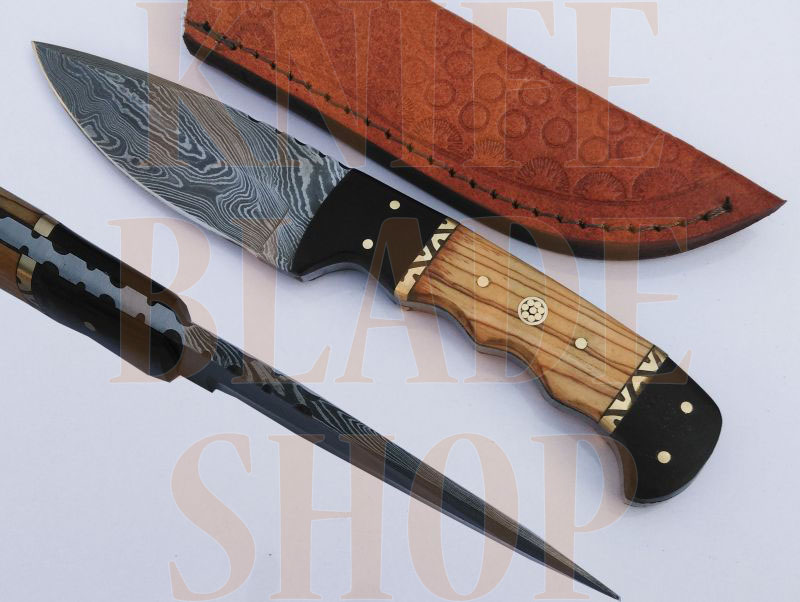 Damascus Hunting Knife