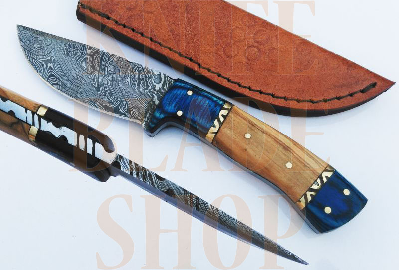 Damascus Hunting Knife