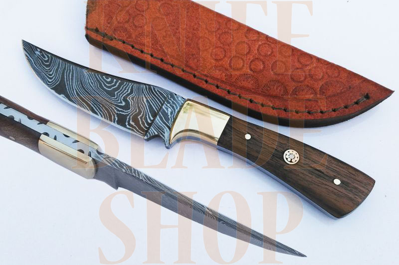 Damascus Hunting Knife