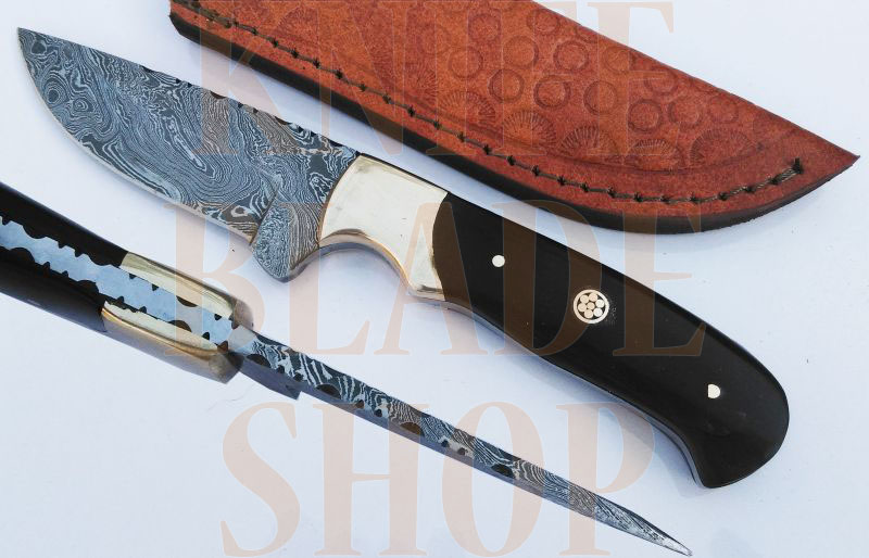 Damascus Hunting Knife