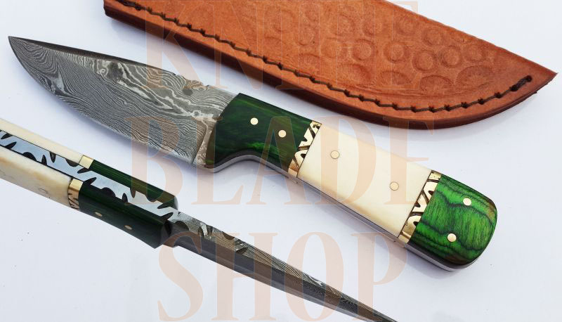 Damascus Hunting Knife