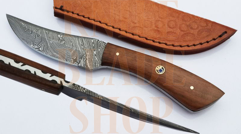 Damascus Hunting Knife