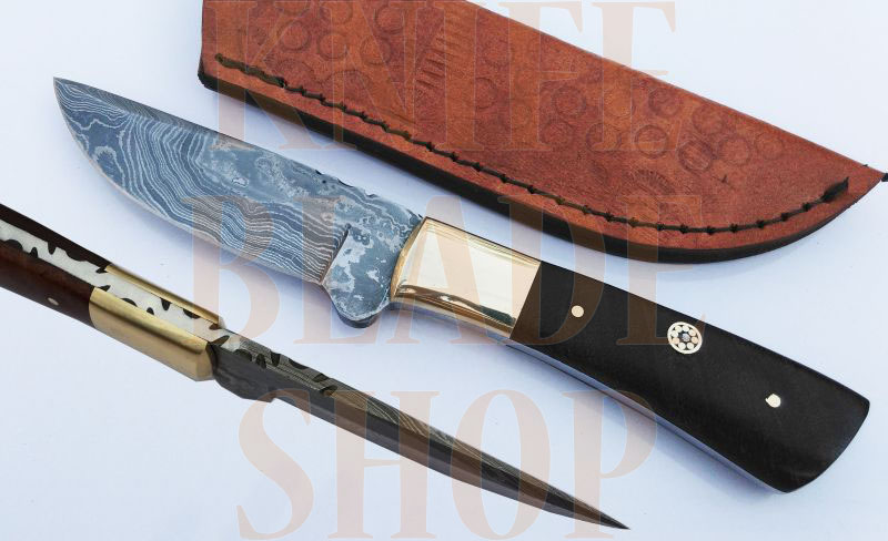 Damascus Hunting Knife