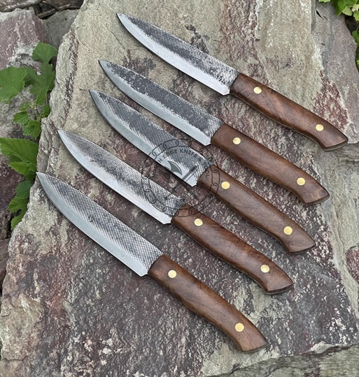 Carbon Steel Steak Knives Set (05 pc)