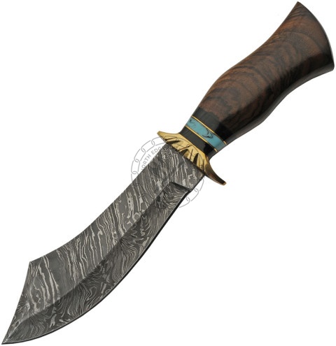 Damascus Steel Bowie