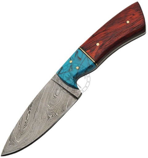 Damascus Hunting Knife