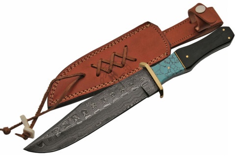 Damascus Steel Bowie