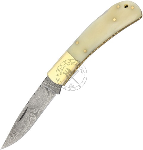 Damascus Folding Knife