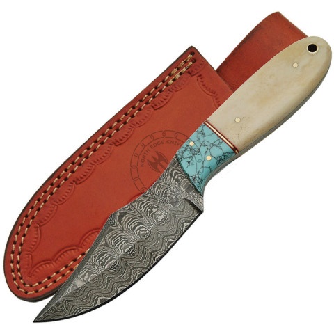 Damascus Hunting Knife