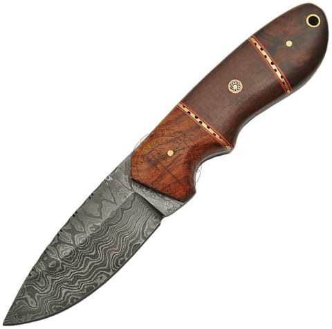 Damascus Hunting Knife
