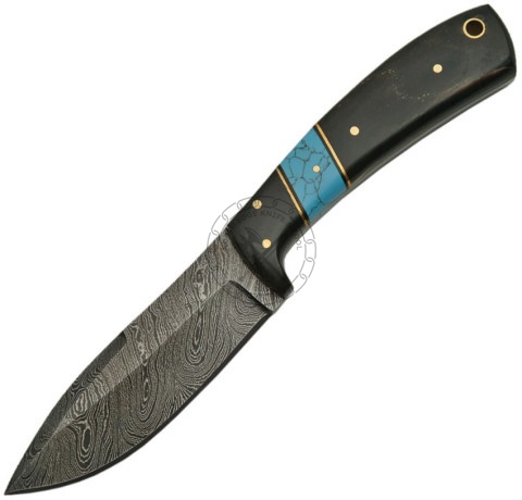 Damascus Hunting Knife