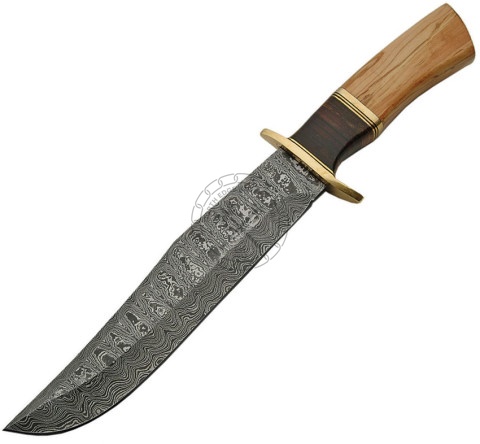 Damascus Steel Bowie