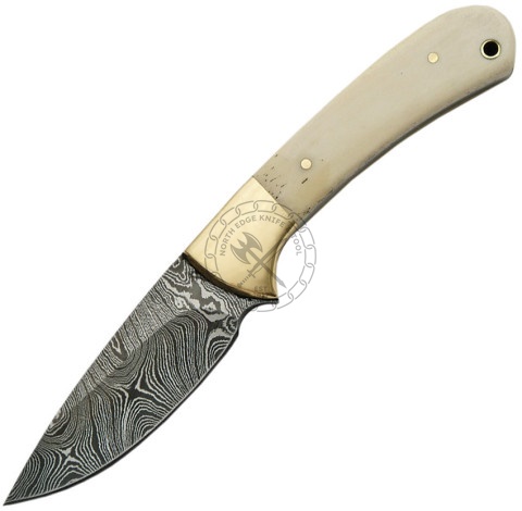 Damascus Hunting Knife