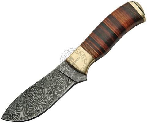 Damascus Hunting Knife