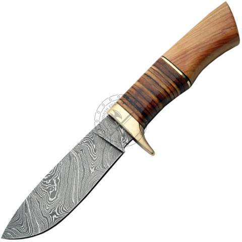Damascus Hunting Knife