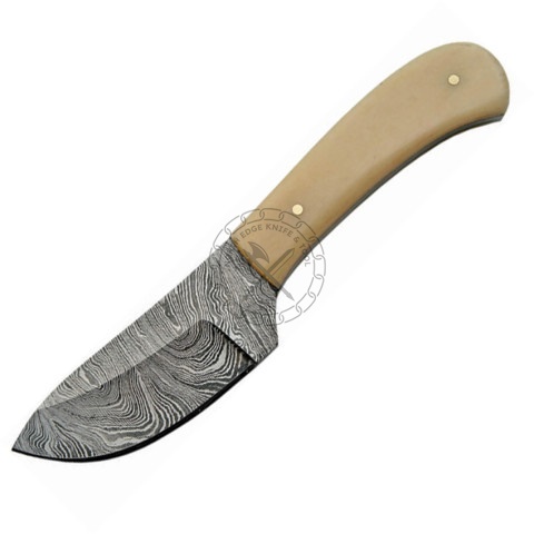 Damascus Hunting Knife