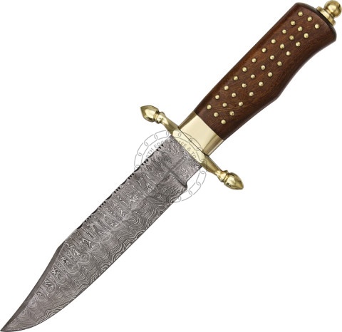 Damascus Steel Bowie