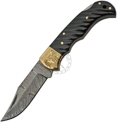 Damascus Folding Knife