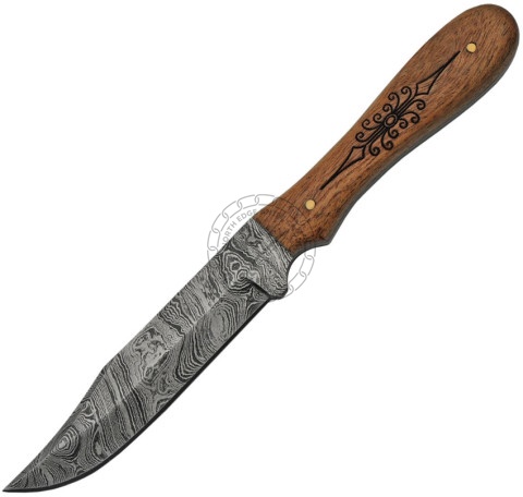 Damascus Hunting Knife