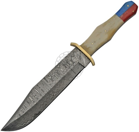 Damascus Steel Bowie