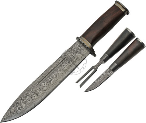 Damascus Steel Bowie