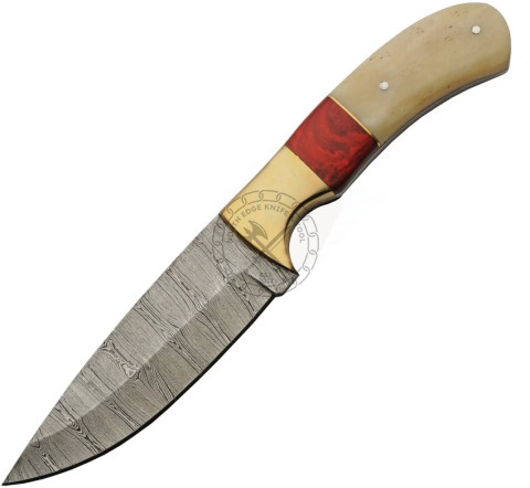 Damascus Steel Hunting Knife