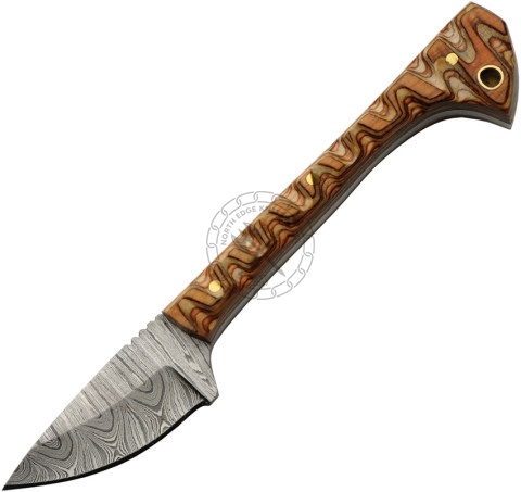 Damascus Steel Skinner Knife
