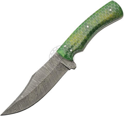Damascus Steel Hunting Knife