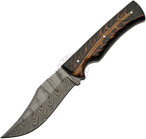 Damascus Steel Hunting Knife