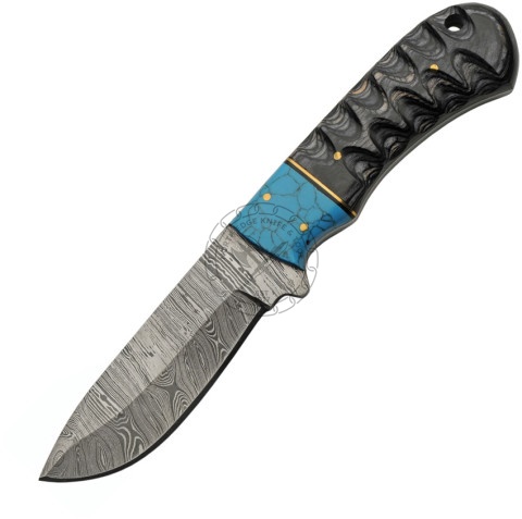 Damascus Steel Hunting Knife