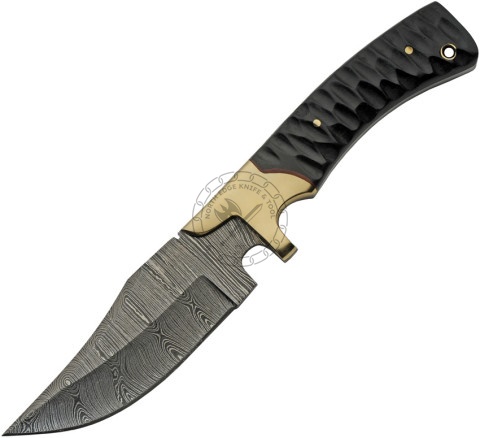 Damascus Steel Hunting Knife