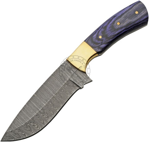 Damascus Steel Hunting Knife