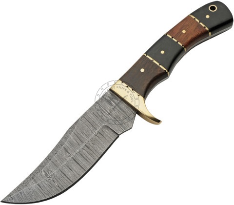 Damascus Steel Hunting Knife