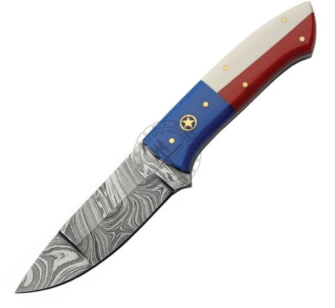 Damascus Steel Hunting Knife