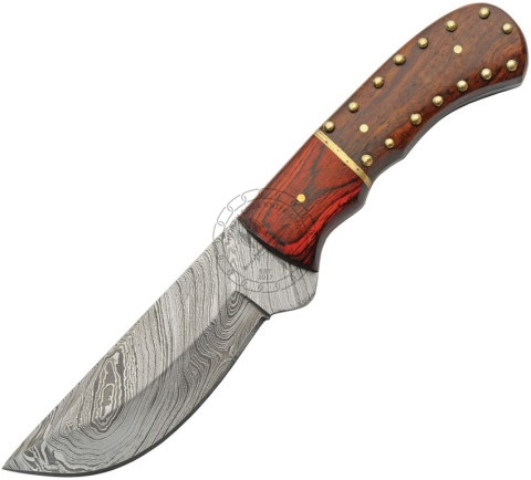 Damascus Steel Hunting Knife